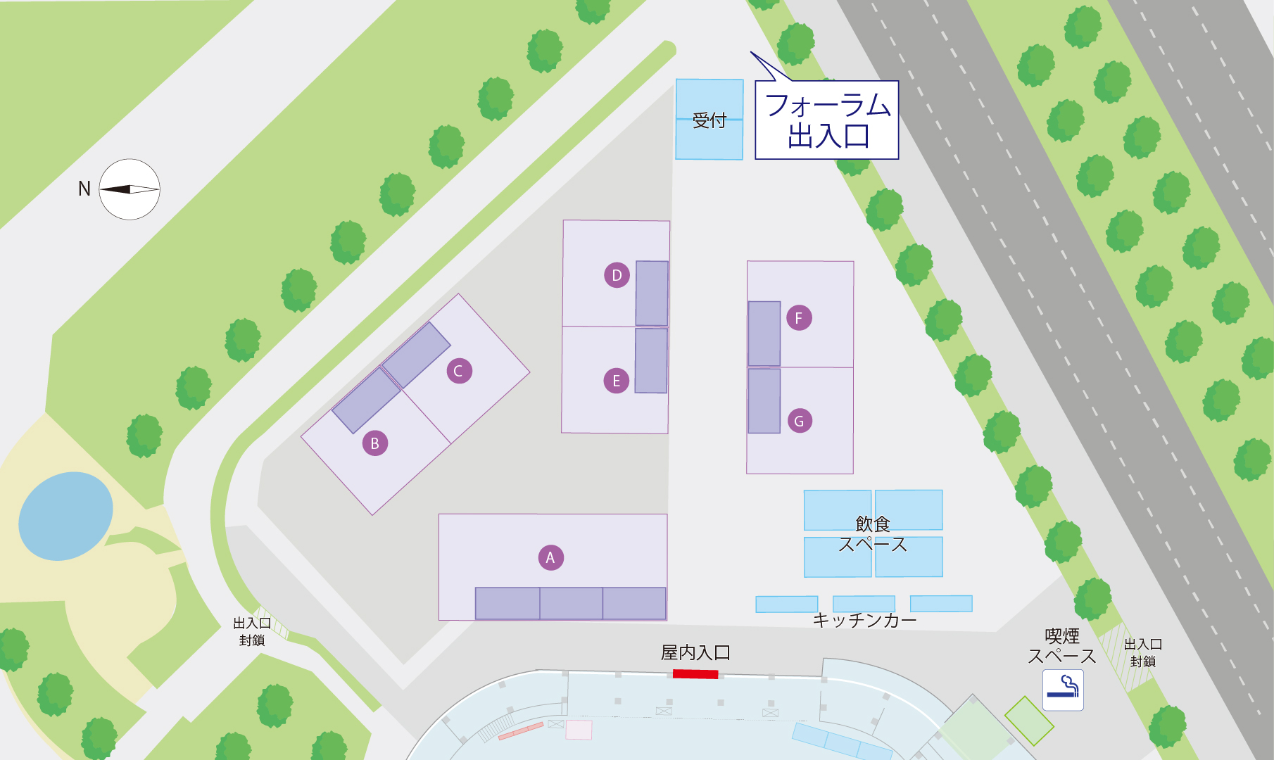 会場レイアウト